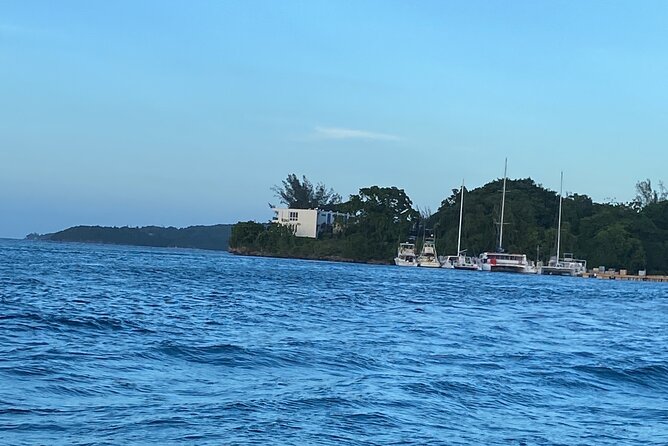 4 Hours Party Boat Catamaran Cruise in Negril - Rick’s Cafe at the end: cliff-jump option and the signature hangout