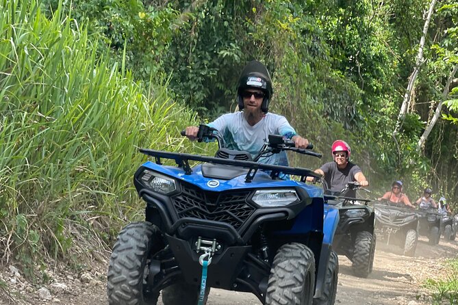 ATV and Bamboo Rafting with Transport from Montego Bay - Lethe Community and Bamboo Rafting Setup