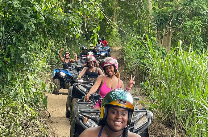 ATV and Bamboo Rafting with Transport from Montego Bay - Bamboo Rafting Downstream: Captain Stories and a Real Break