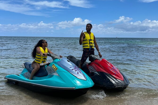 ATV and Jet Ski Options in Montego Bay with Transportation - Tropical Bliss Beach jet skis: how the 30 minutes really feels
