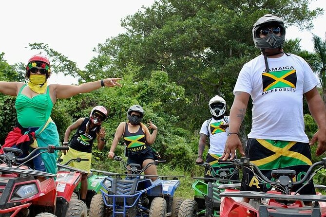 ATV, Bamboo Rafting, and Horseback Ride Tour From Montego Bay - Stop 3 with Blue Adventure Tours: ATV riding to Snow Hill Mountain