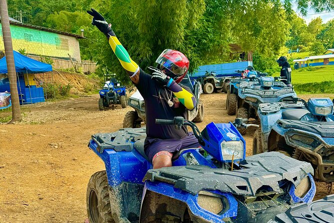 ATV, Bamboo Rafting , Horseback Ride & Blue Hole Falls Ocho Rios - White River Calypso bamboo rafting and tubing: start calm on purpose