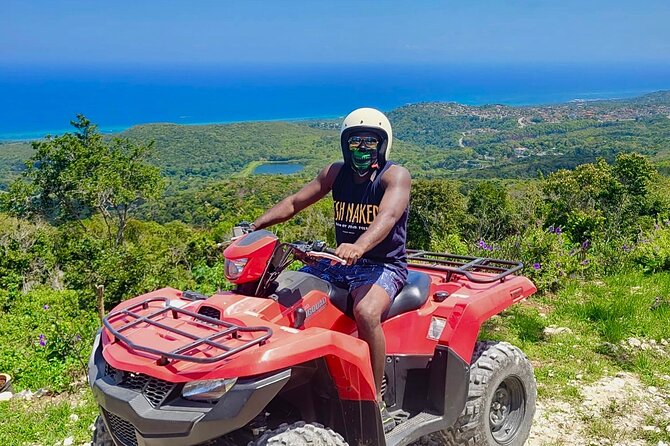 ATV, Bamboo Rafting , Horseback Ride & Blue Hole Falls Ocho Rios - Blue Hole Falls: turquoise water and swim time with views