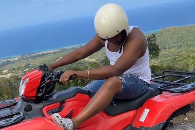 ATV , Bamboo Rafting & Horseback Riding tour from Montego bay - Stop 2: Rad Venture ATV ride for jungle dirt, 45 to 60 minutes