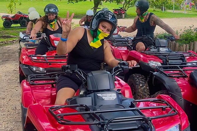 ATV , Bamboo Rafting & Horseback Riding tour from Montego bay - Pickup, transport, and how long the day really is