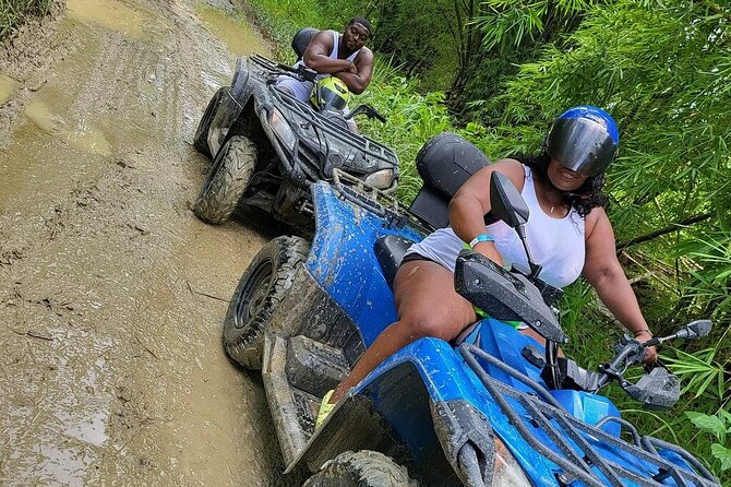 ATV Riding in Rainforest & Ricks Cafe from Montego Bay - Included coconut water and rum punch keep the vibe easy