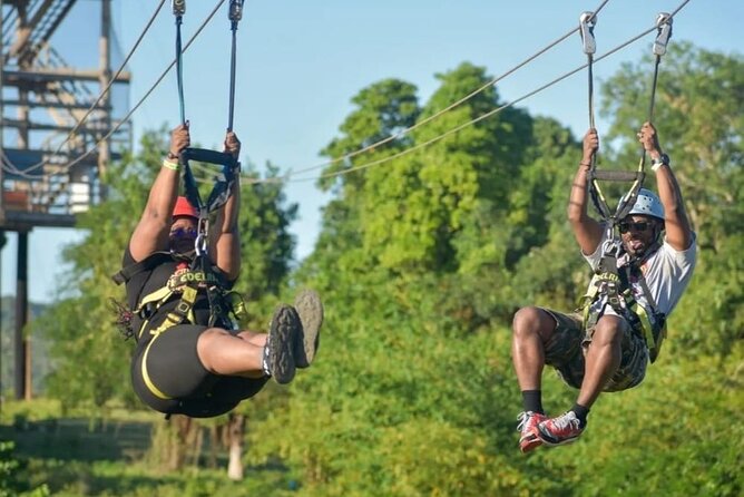 ATV Safari, Zipline Canopy and Horseback Ride Experience - Zipline Canopy: The Aerial Switch-Over