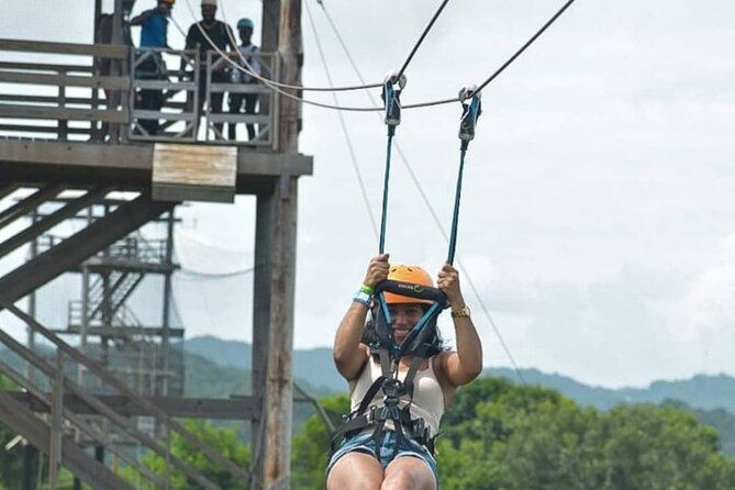 ATV Safari, Zipline Canopy and Horseback Ride Experience - Papillon Cove Horseback Ride Into Warm Caribbean Water