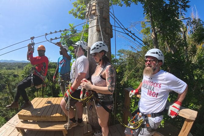 ATV/ Zipline/Horseback/Rafting /Rick's Cafe From Montego Bay - River rafting gear, and what relaxing means in practice