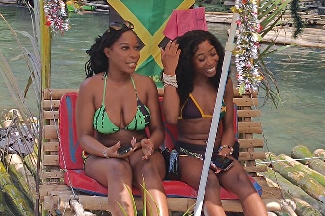 Bamboo Rafting Adventure with Limestone Massage from Montego Bay - Floating Bar and Jamaican Food: The Fun Layer on Top