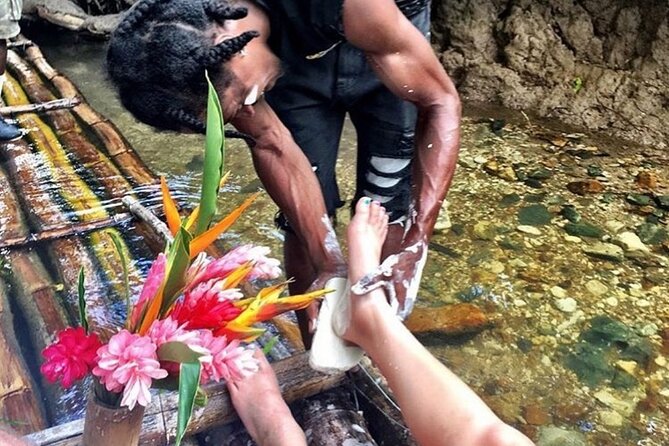 Bamboo Rafting and Limestone Foot Massage on Lethe River Private Tour - Vendors, food, drinks, and the cash you’ll want