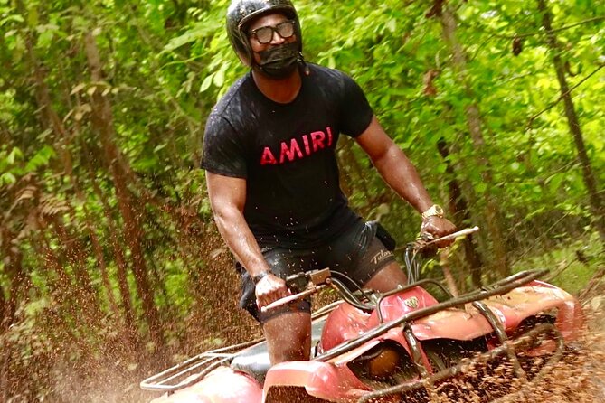 Bamboo Rafting, ATV & Ricks Cafe Combo Tour From Montego Bay - ATV at Missile Adventure Park: Fast, Guided, and Built for Dirt