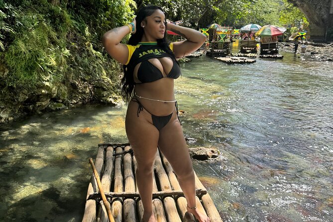 Bamboo Rafting, Catamaran Party Cruise and Ricks Cafe - Lethe bamboo rafting with limestone foot massage