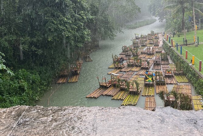 Bamboo Rafting & Clear Kayak Photoshoot Combo in Montego Bay - Bamboo Rafting on the River With Limestone Foot Massage
