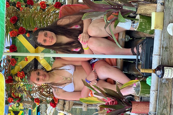 Bamboo Rafting & Horseback -dunns river Transportation Included - The Seaside Swim Moment: Warm Water, Simple Joy