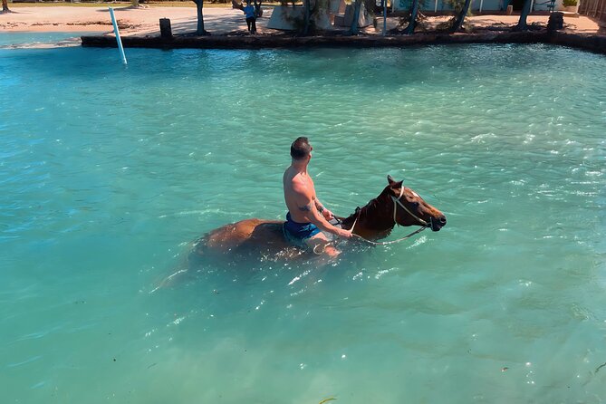 Bamboo Rafting & Horseback Ride n Swim Guided Tour in Montego Bay - The limestone foot massage you do not want to skip