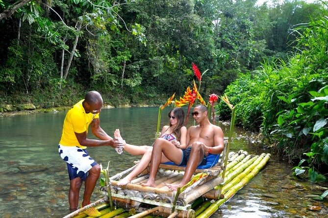 Bamboo Rafting with Limestone foot or Full Body Massage in Montego Bay - Lethe Estate in two time blocks: what changes between 30 minutes and 1 hour