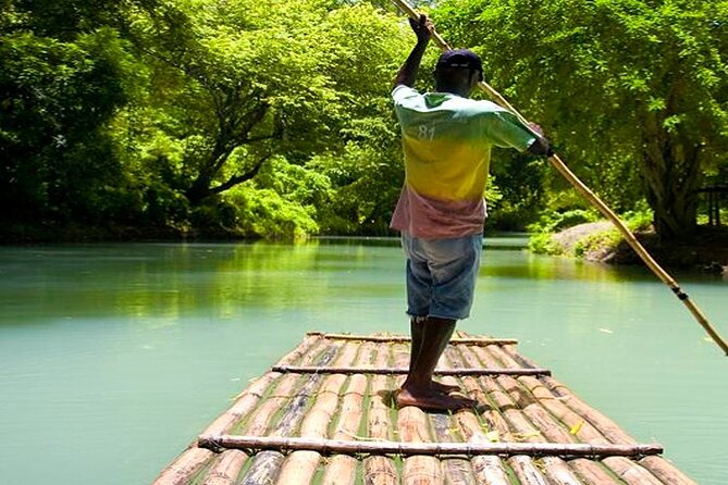 Bamboo Rafting with Limestone foot or Full Body Massage in Montego Bay - Celebrating a birthday or special day on a decorated raft