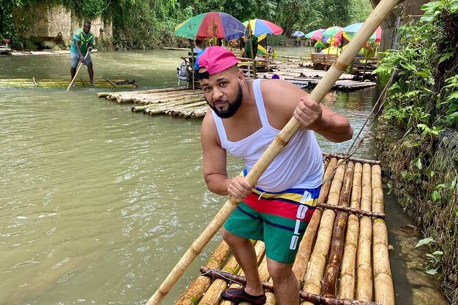 Bamboo River Rafting & horse back riding in Montego Bay - Stop 2 at Lethe: bamboo river rafting on Jamaica’s Great River