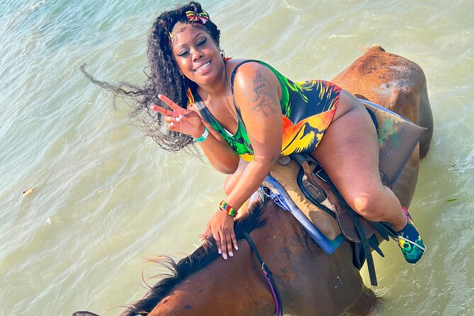 Bamboo River Rafting with massage and Horseback ride in ocean - Ocean horseback riding: the part that turns heads (and gets your heart going)