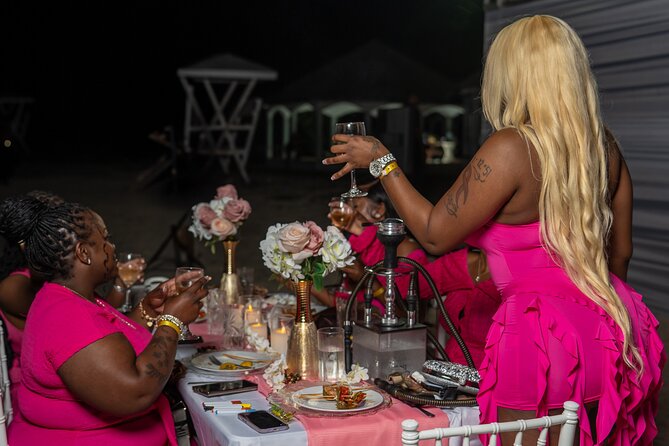 Birthday Fire Show experience in Montego Bay - Packages Compared: Fire Show Only vs Dinner and Custom Sign