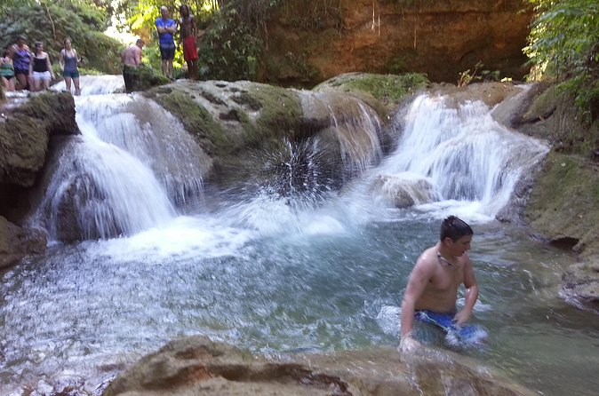 Blue Hole Adventure from Falmouth - Blue Hole: swimming, jumping, and why water shoes are non-negotiable