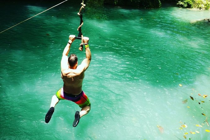 Blue Hole Adventure from Falmouth - Bamboo Blu beach: white sand recovery time