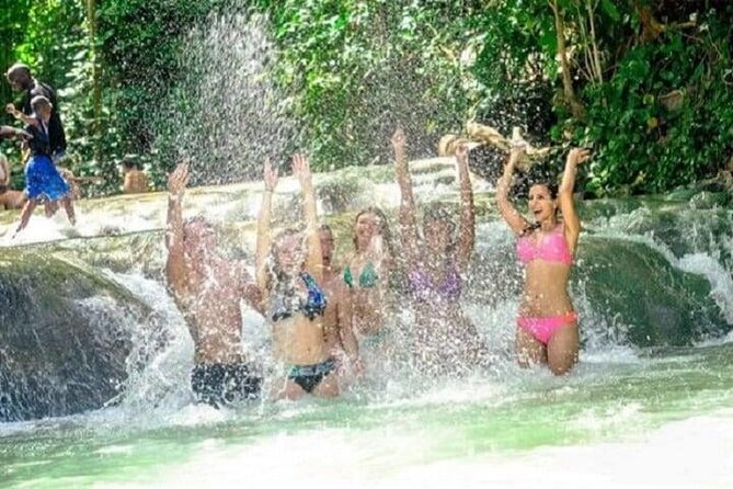 Blue Hole and Dunn's Falls Tour from Falmouth - Stop 2: Dunn’s River Falls, the guided climb, and the boardwalk option