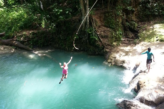 Blue Hole and Dunns River Falls from Falmouth - Quick highlights