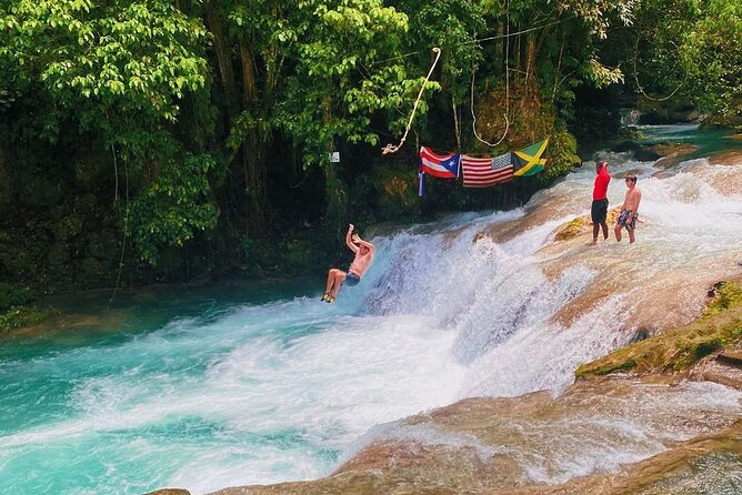 Blue Hole and Sightseeing Tour from Falmouth - Blue Hole Waterfalls and Rope Swings: What You Actually Do There