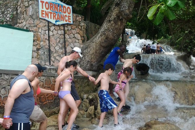 Blue Hole, Dunn's River Falls Luminous Lagoon Excursion From Montego Bay - Getting There from Montego Bay with a Guide Who Sets the Tone