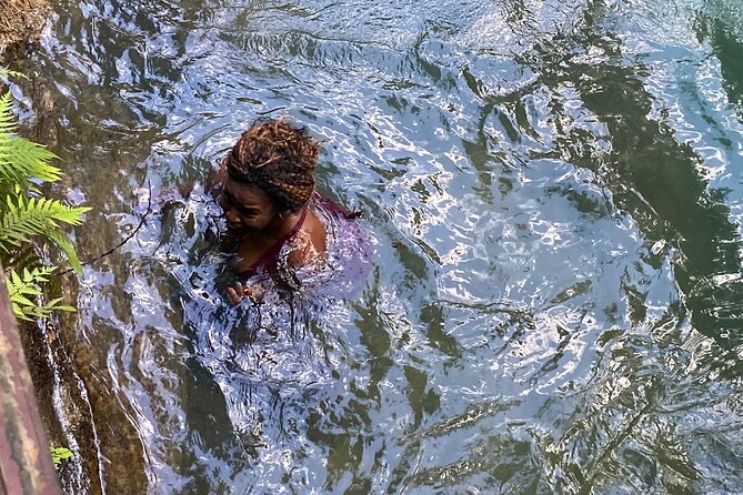 Blue Hole Falls & Ocho Rios from Montego Bay & Falmouth Jamaica - Fern Gully on the way: pretty roads, and why delays happen