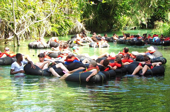 Blue Hole Falls & White River Tubing from Falmouth Jamaica - Blue Hole Secret Falls: water play, cool swims, and that wow factor