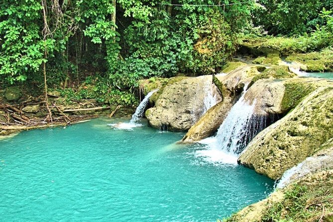 Blue Hole & Konoko Falls Park Combo Tour from Montego Bay - Montego Bay to Ocho Rios, with the trip part worth it