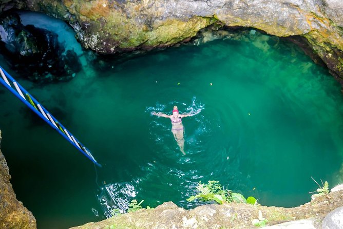 Blue Hole Mineral Spring, Ricks Cafe, 7 Mile Beach and Shopping Private Tour - Key Highlights You’ll Feel Right Away