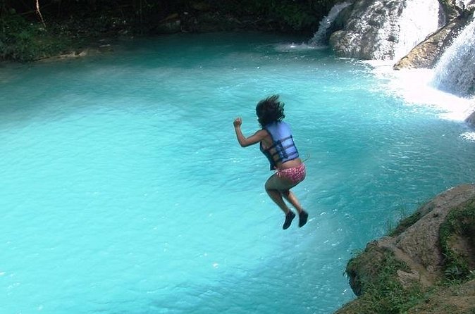 Blue Hole Secret Falls Excursions Best Water Falls in Jamaica - Safety and weather: how strong current changes your visit