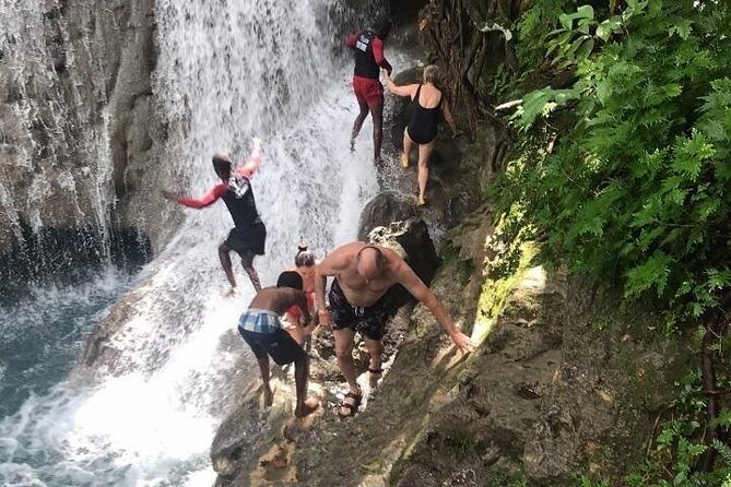 Blue Hole Secret Falls Private Tour - Getting from Montego Bay: air-conditioned comfort and a scenic break