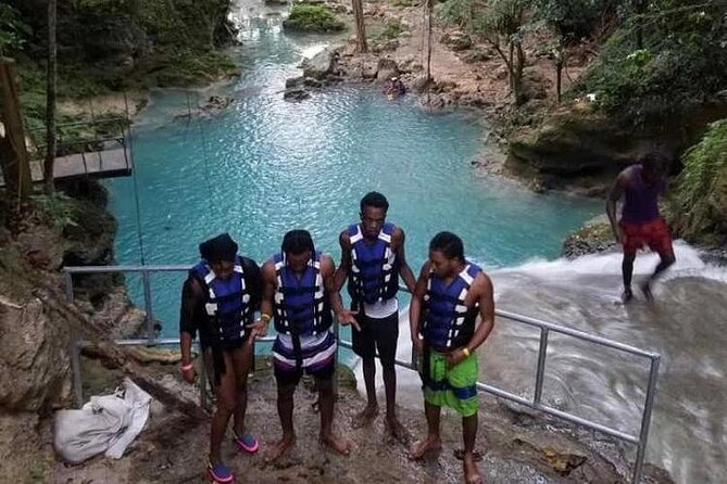 Blue Hole Secret Falls Private Tour - Blue Hole and Secret Falls: swim time, rope play, and listening to the guide