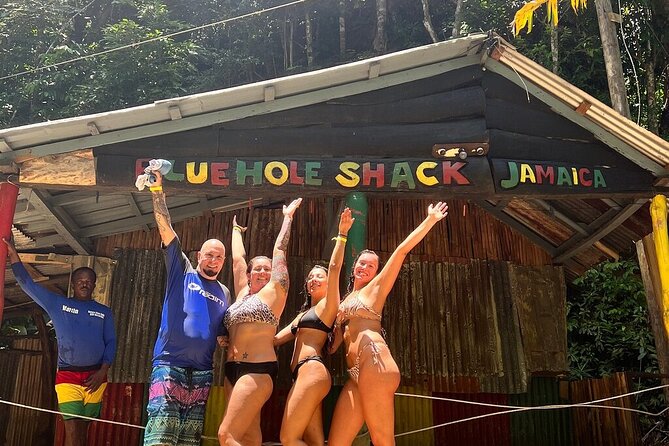 Blue Hole & Secret Waterfalls Tour from Falmouth Cruise Ships - The Blue Hole Hour: Swimming, Swinging, and a Guide’s Helping Hand
