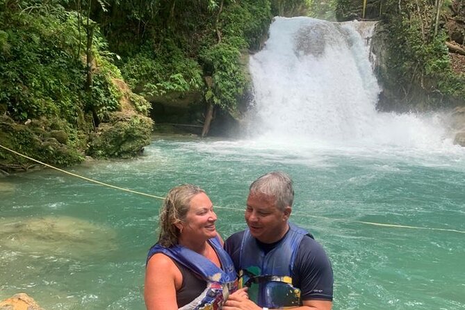 Blue Hole Water Falls (From Montego Bay & Falmouth) Private - Dunn’s River Falls: climb the famous steps, then cool off at the beach