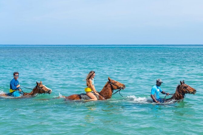Catamaran, ATV and Horse Back Riding/Swim - Sea Doo Scooter Snorkeling and a Party Cruise Mood