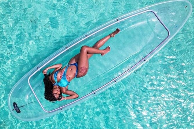 Clear Kayak Photo Shoot and Video In Montego Bay - Drone Photos, Photographer Guidance, and Multiple Angles