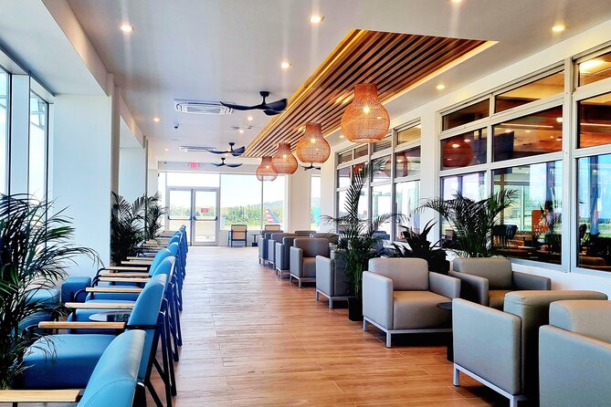 Club Mobay Sangster Airport VIP Lounge with Priority Entry - Families and solo travelers, the lounge layout that changes the mood