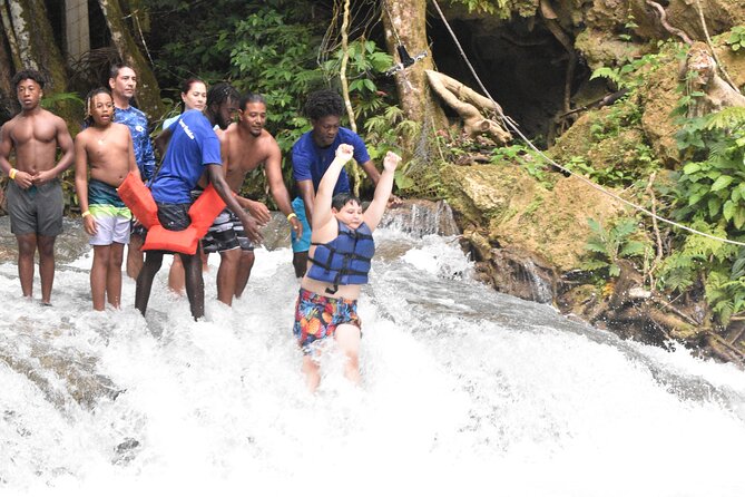 Dunn's River and Blue Hole with lunch combo from Montego Bay - Ocho Rios jerk lunch in the middle of the day