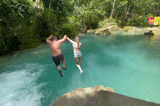 Dunn’s River Falls and Blue Hole Secret Falls Tour - Blue Hole Secret Falls: Swimming, Jumping, and Hillside Water Time