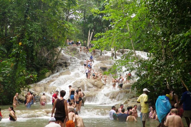 Dunn's River Falls Climb and Beach Include Entry Fee (ᵔᵕᵔ) - Lagoon Dip and Beach Time, Build in Your Cooling Off Moments
