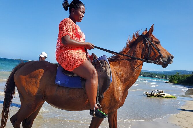 Dunn's River Falls Climb, Zipline and Horseback Riding Private Tour - Getting There From Montego Bay or Negril, Comfort Included