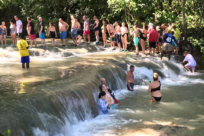 Dunn's River Falls From Montego Bay - The Waterfall Climb: Guided, Teraced, and Surprisingly Manageable