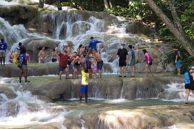 Dunn's River Falls Half Day Tour From Montego Bay - How the guides make it work (Rose, Heraldo, and more)