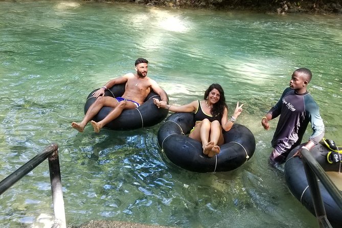 Dunn's River Falls, River Tubing, and Horseback Riding With Transportation - Key highlights at a glance